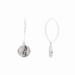 Pendientes MOIRA madreperla gancho largo