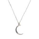 Collar LUA plata