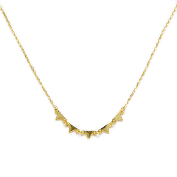 Collar XOL baño de oro