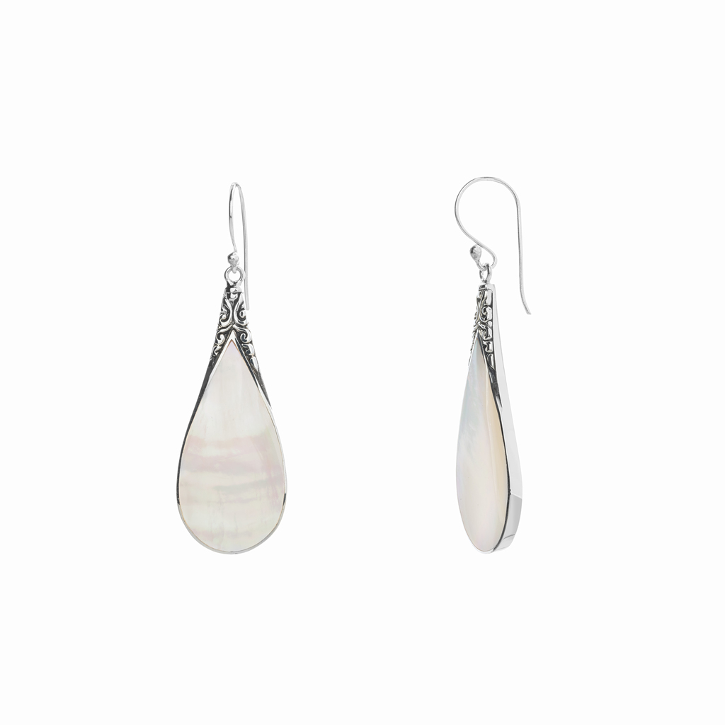 Pendientes ZAHARA madreperla 1 Pendientes ZAHARA madreperla