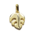 Colgante mini TROPIC baño de oro