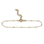 Pulsera TUBO baño de oro
