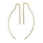 Pendientes KAI baño de oro