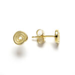 Pendientes SUI baño de oro