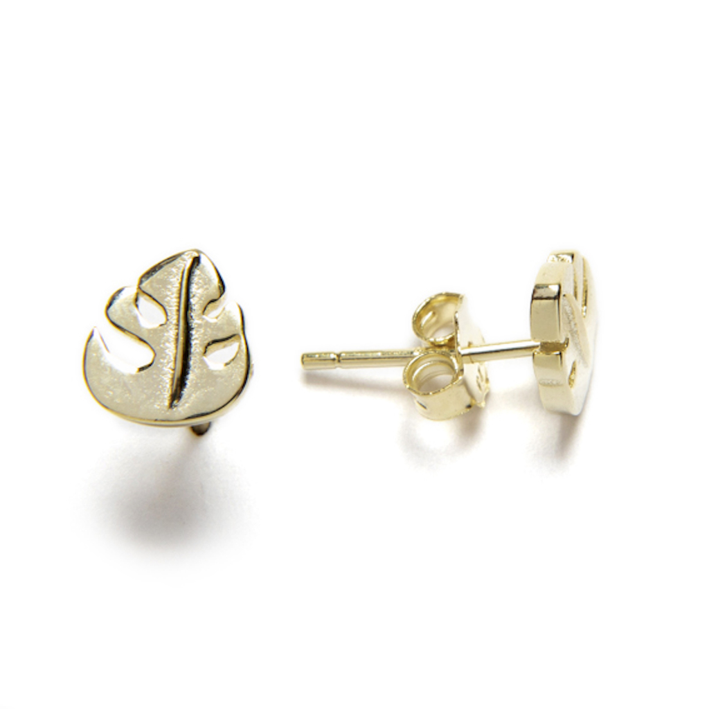 Pendientes TROPIC baño de oro 1 Pendientes TROPIC baño de oro