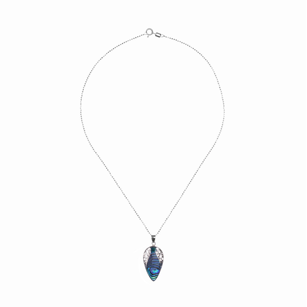 5 - CROMÁTICA - collares - colgante PÉNDULO Collar PÉNDULO abulón - Imagen 1