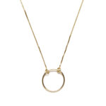 Collar SIRKEL baño de oro
