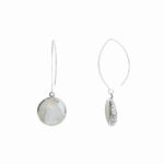 Pendientes MAYE madreperla gancho largo
