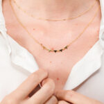 Collar XOL baño de oro - Imagen 2
