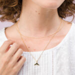 Collar MOBY baño de oro - Imagen 3